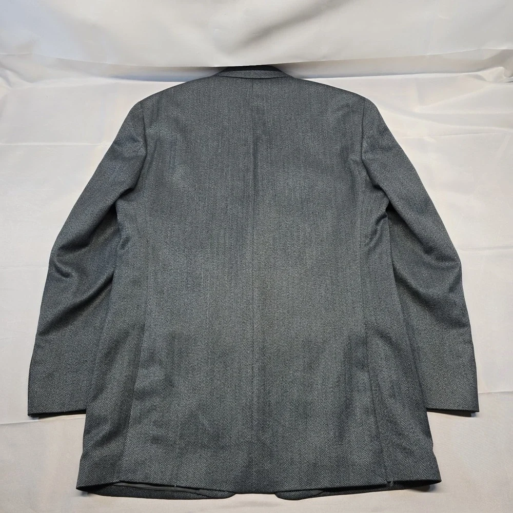 Michael Kors Gray/blue‎ Herringbone Blazer/sportscoat Men Size 40L